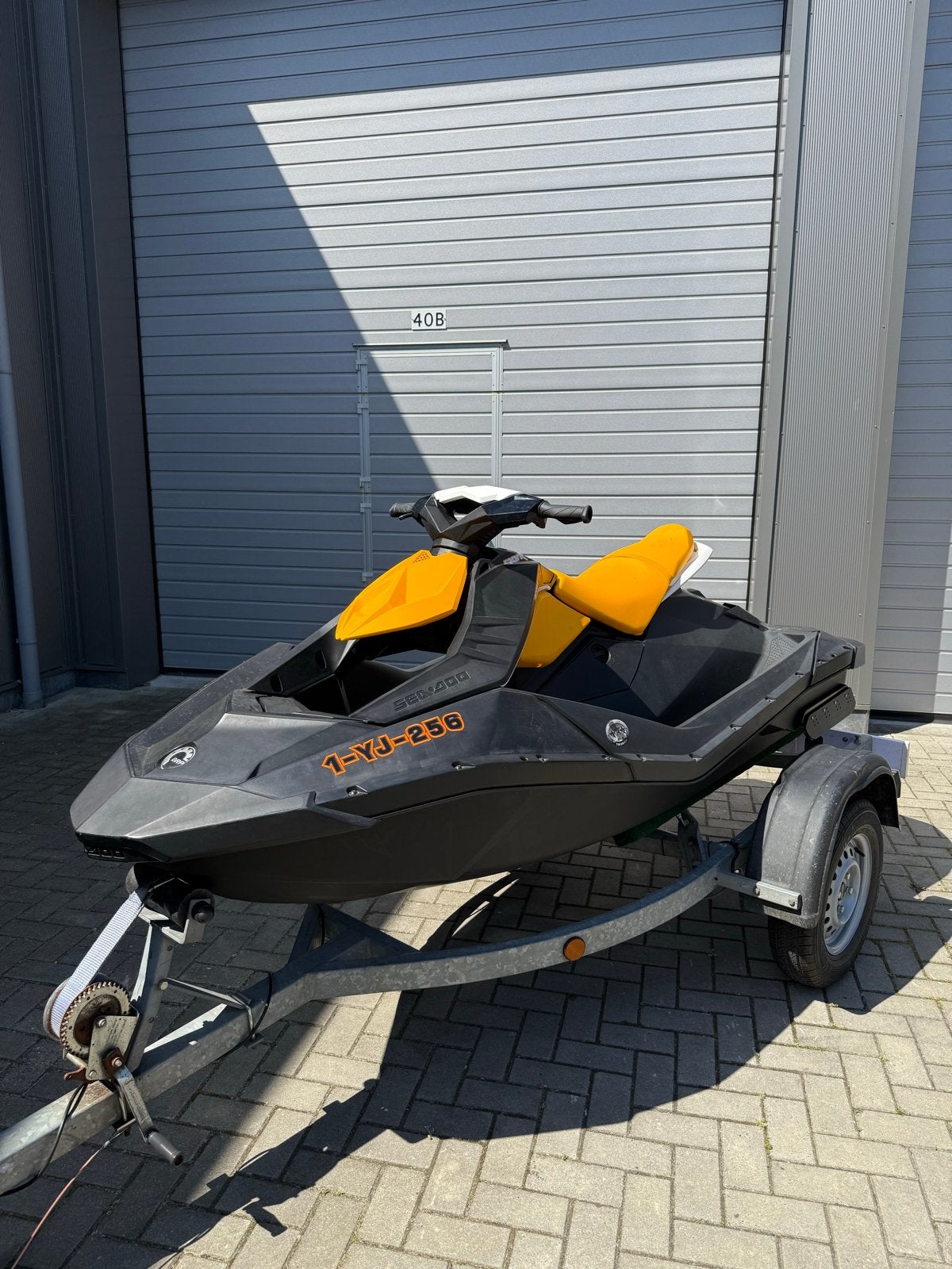Seadoo Spark 2 UP - 42 uur - 2018 model inclusief trailer, Ophalen, Zo goed als nieuw, Benzine, 70 tot 120 pk