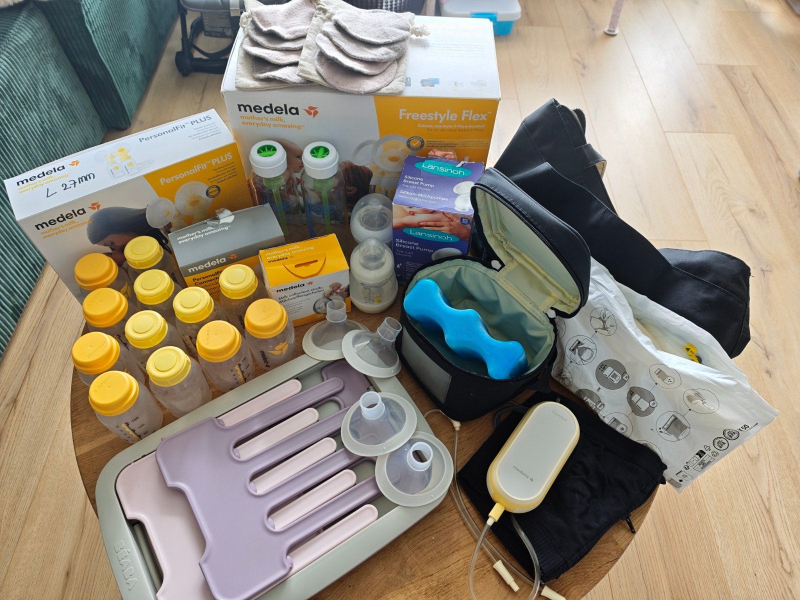 Complete Medela Freestyle Flex Borstvoeding Set, Ophalen