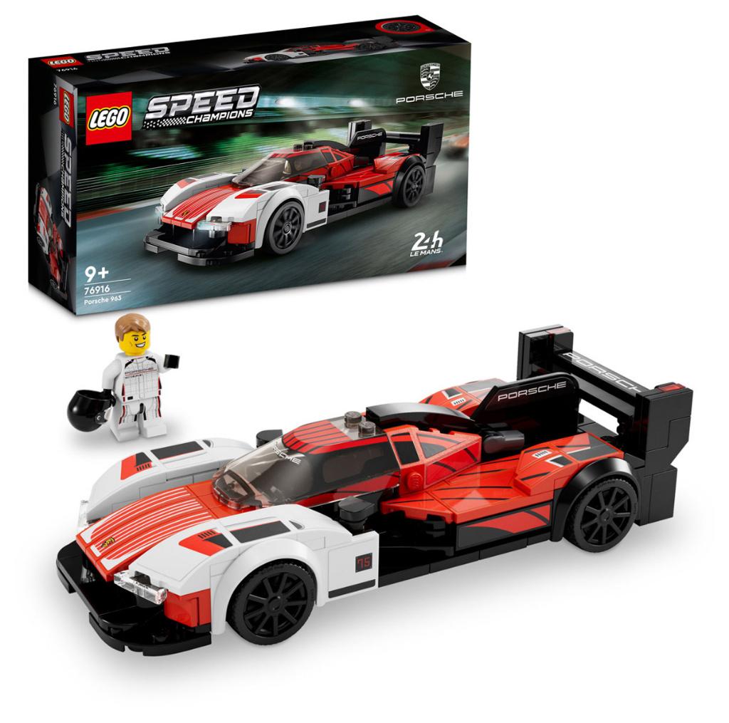 LEGO Speed 76916 Porsche 963; 280 delig, Ophalen of Verzenden, Nieuw, Complete set, Lego