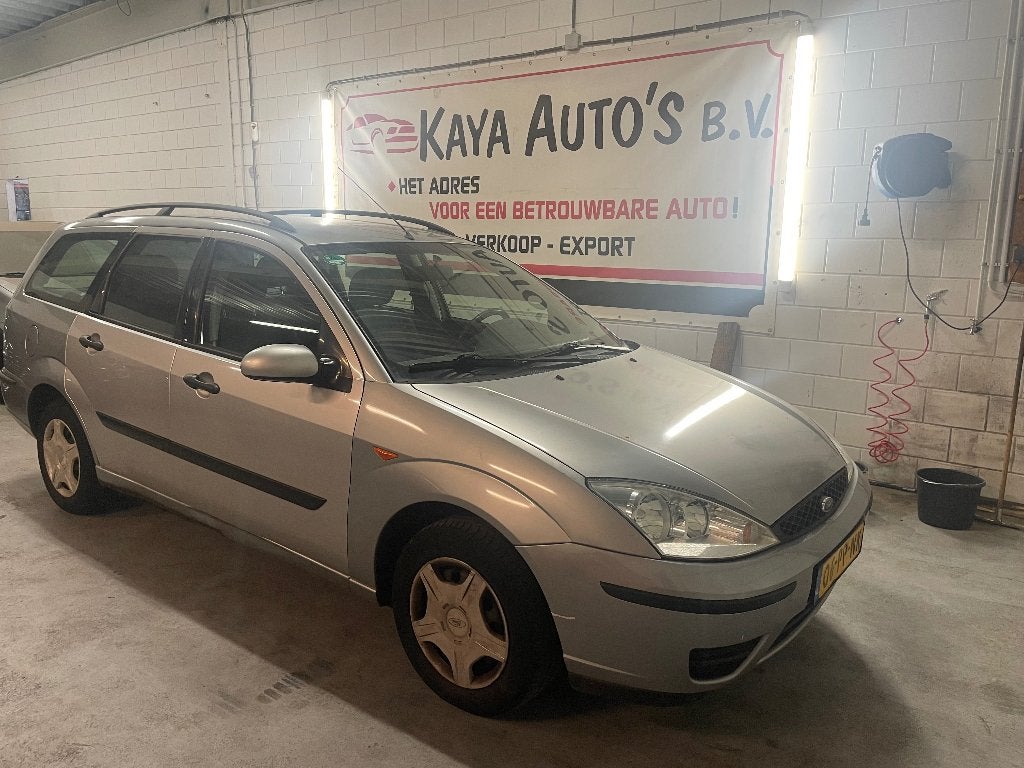 Ford Focus 1.4 I Ambiente Wagon 2004 Grijs, Auto's, Ford, 1046 kg, 15 km/l, 74 pk, 4 cilinders