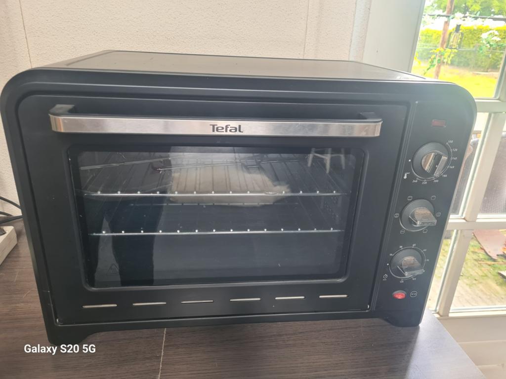 Tefal oven met grill, Witgoed en Apparatuur, Ovens, Minder dan 45 cm, Gebruikt, Hete lucht, 60 cm of meer