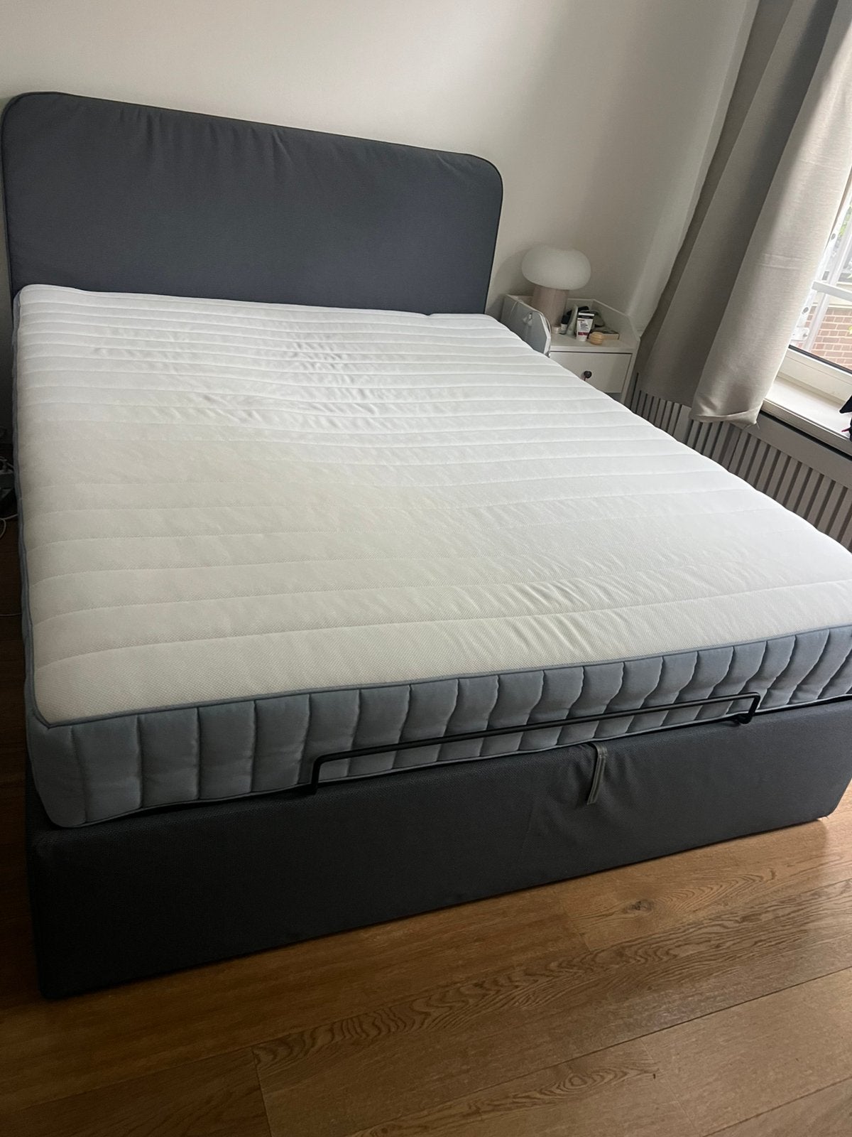 IKEA VALEVAG Mattress, Ophalen, Tweepersoons, Zo goed als nieuw, 200 cm