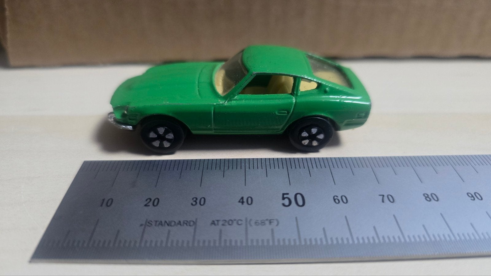 Playart Datsun 240Z Groen Diecast Modelauto, Ophalen of Verzenden, Gebruikt, Auto