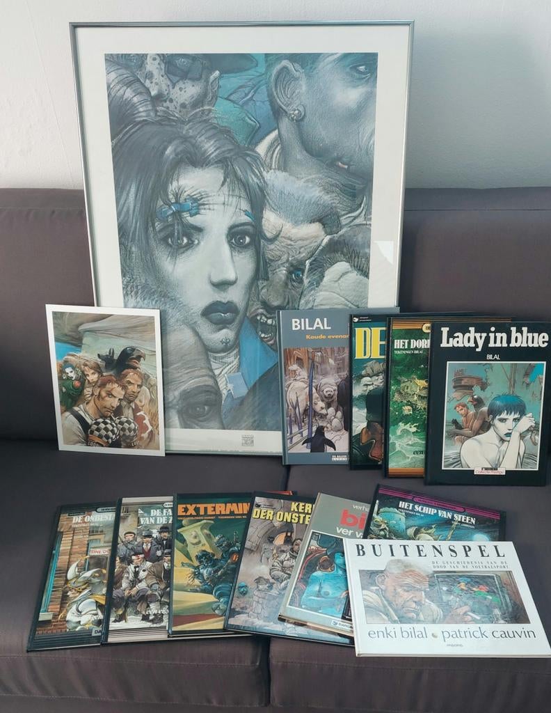 Bilal div., Boeken, Stripboeken, Meerdere stripboeken, Ophalen of Verzenden, Zo goed als nieuw, Enki Bilal