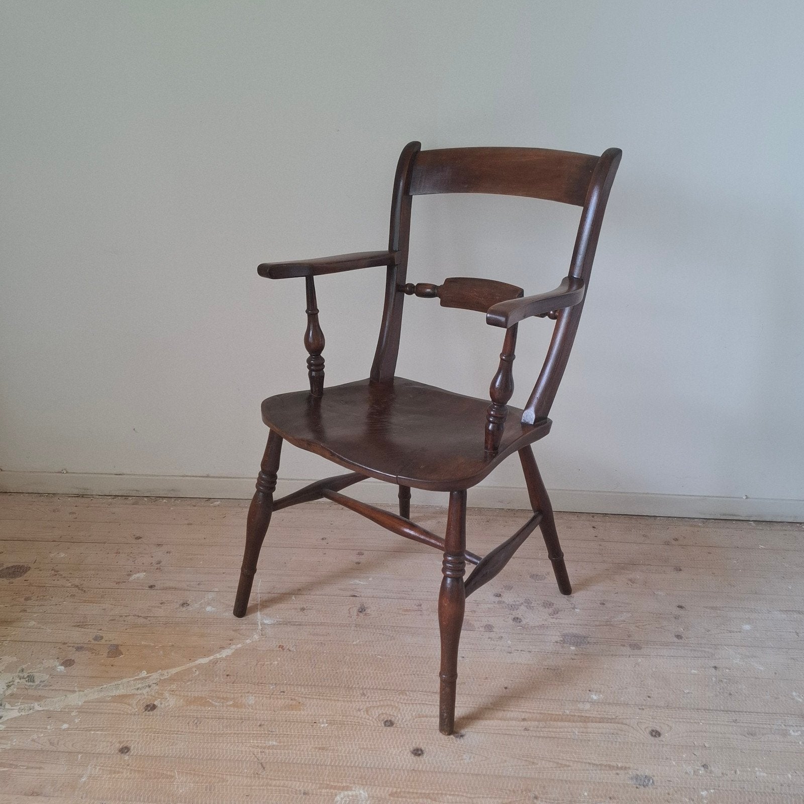 Antieke Windsor Armstoel - Eikenhout, Ophalen