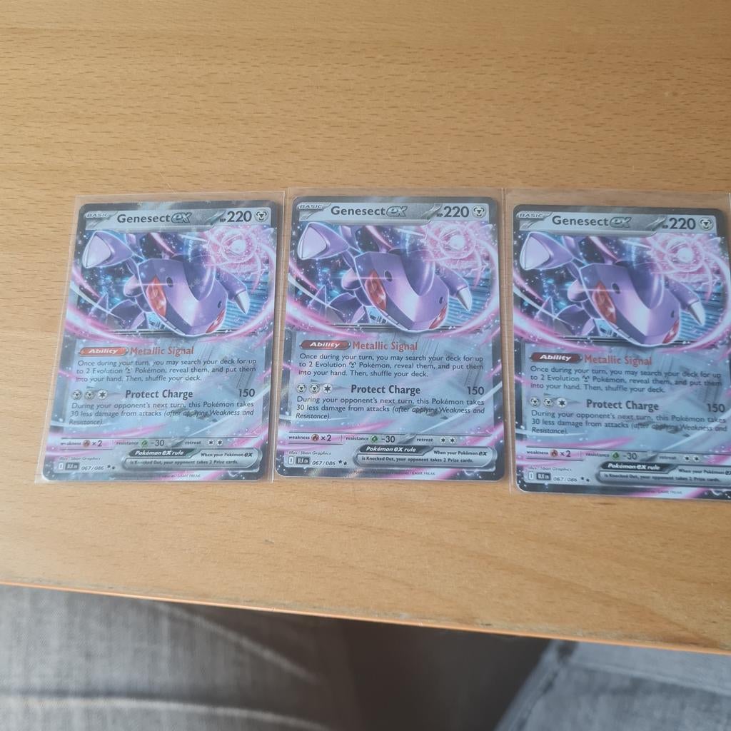Black bolt Genesect, Ophalen of Verzenden, Nieuw, Meerdere kaarten, Foil