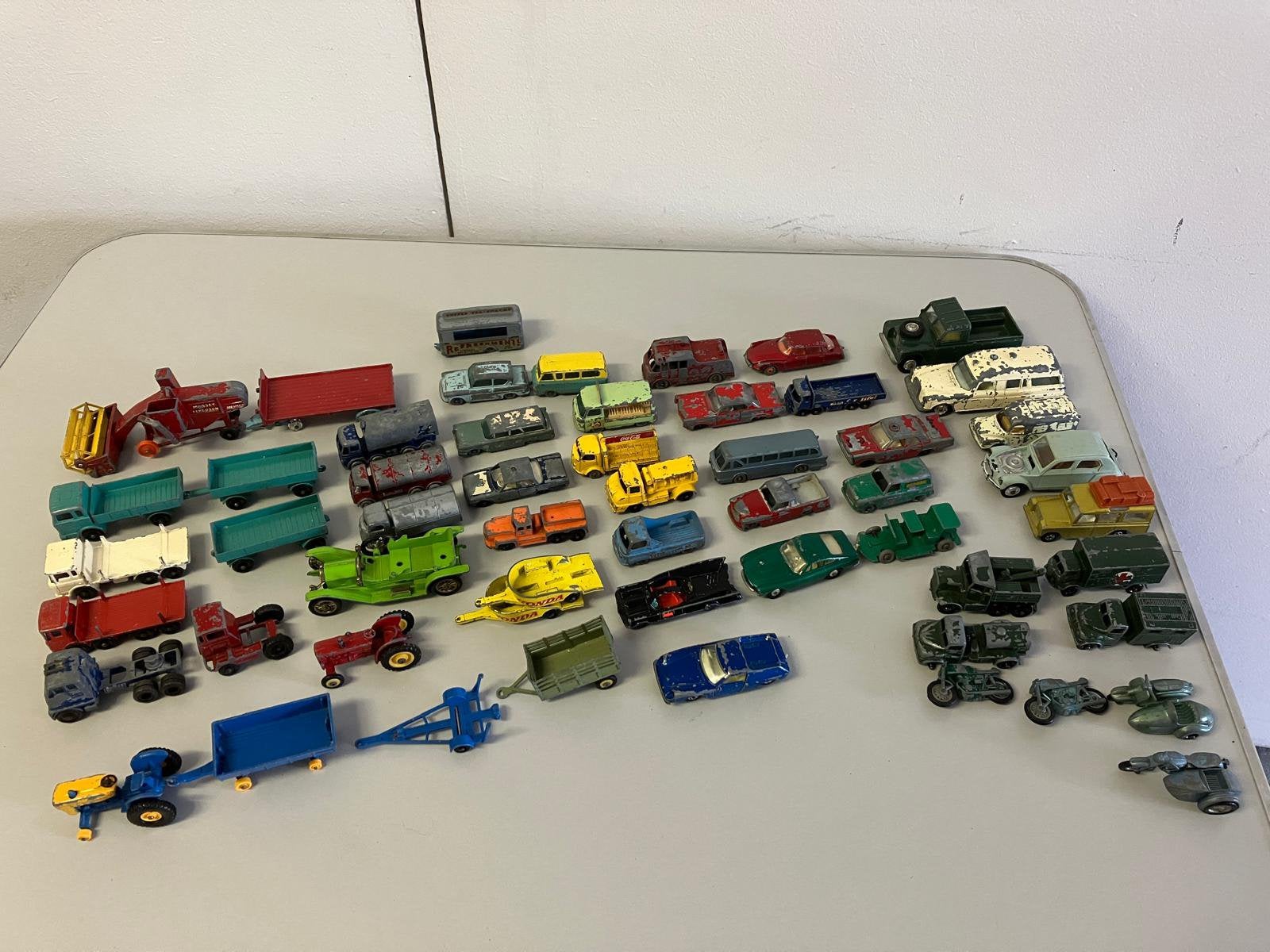 Matchbox auto’s, Verzamelen, Ophalen, Gebruikt