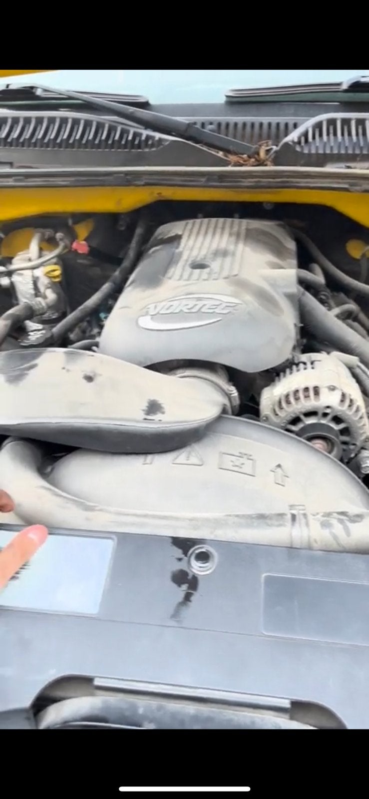 Vortec 5,3 v8 motor met kabelboom en ecu, Auto-onderdelen, Ophalen, Gebruikt, Chevrolet