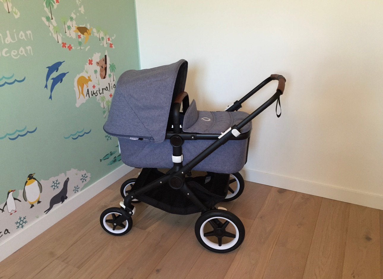 Bugaboo Fox kinderwagen incl warme voetenzak, Kinderen en Baby's, Kinderwagens en Combinaties, Ophalen, Gebruikt, Kinderwagen