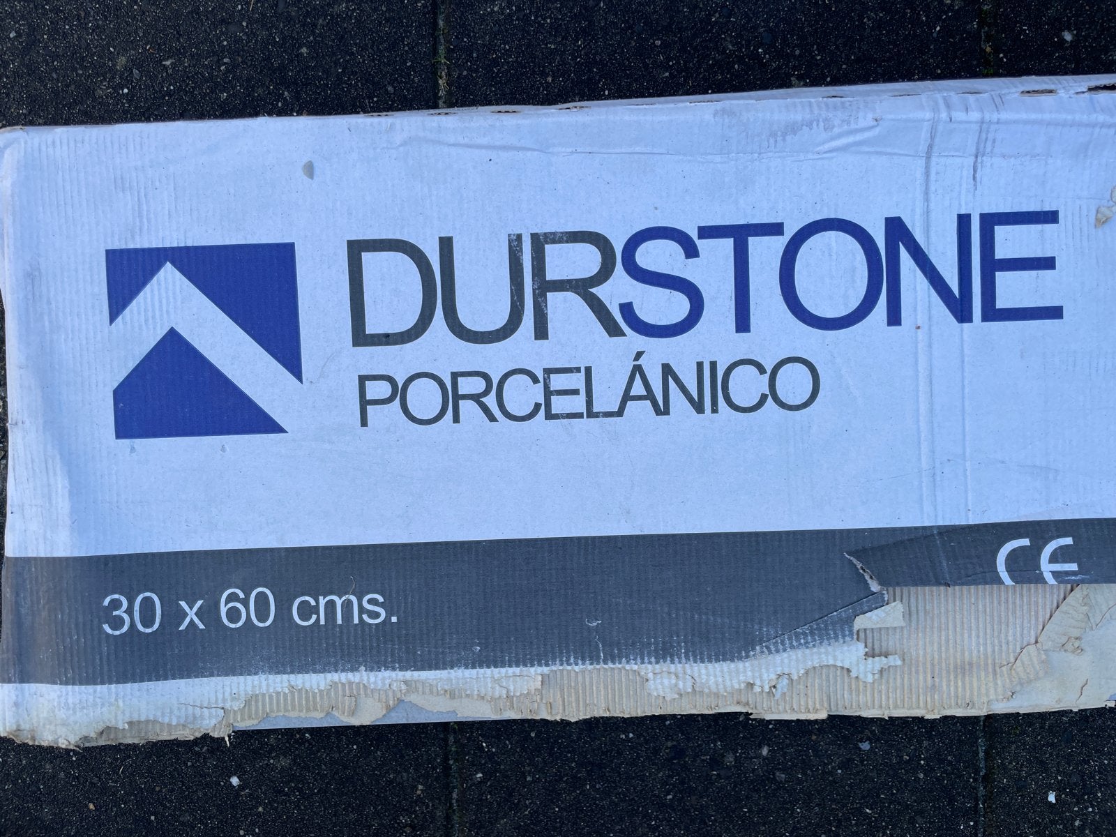 Durstone Porcelánico tegels 30x60 cm, Ophalen, 40 tot 60 cm, Zo goed als nieuw, Minder dan 5 m²