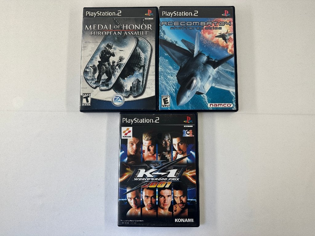 Playstation 2 NTSC Games 3 stuks - PS2, Gebruikt, Playstation, Overige genres, 1 speler