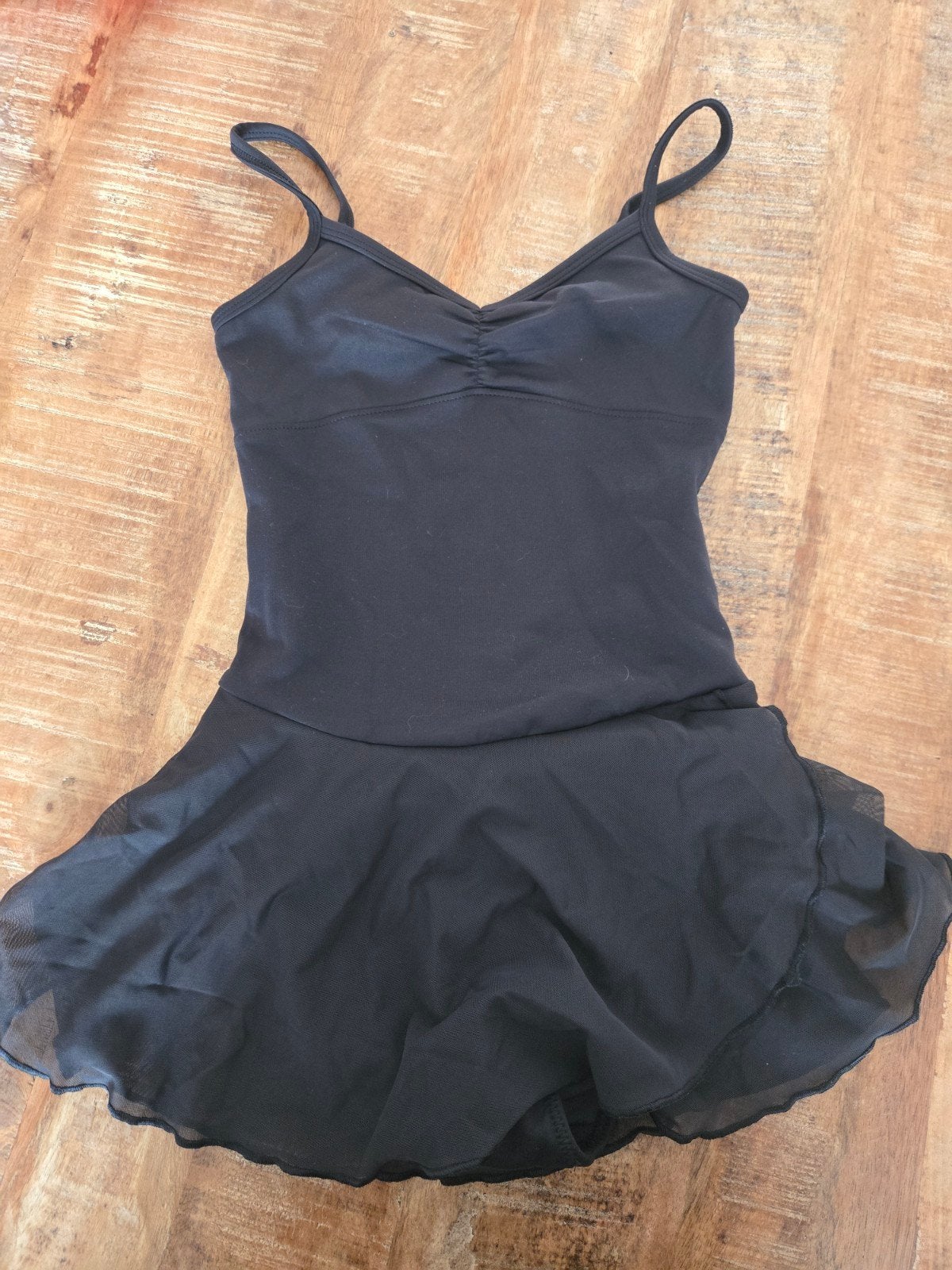 Zwart balletpakje met roze vestje, Decathlon, Ophalen of Verzenden, Zo goed als nieuw, Zwart