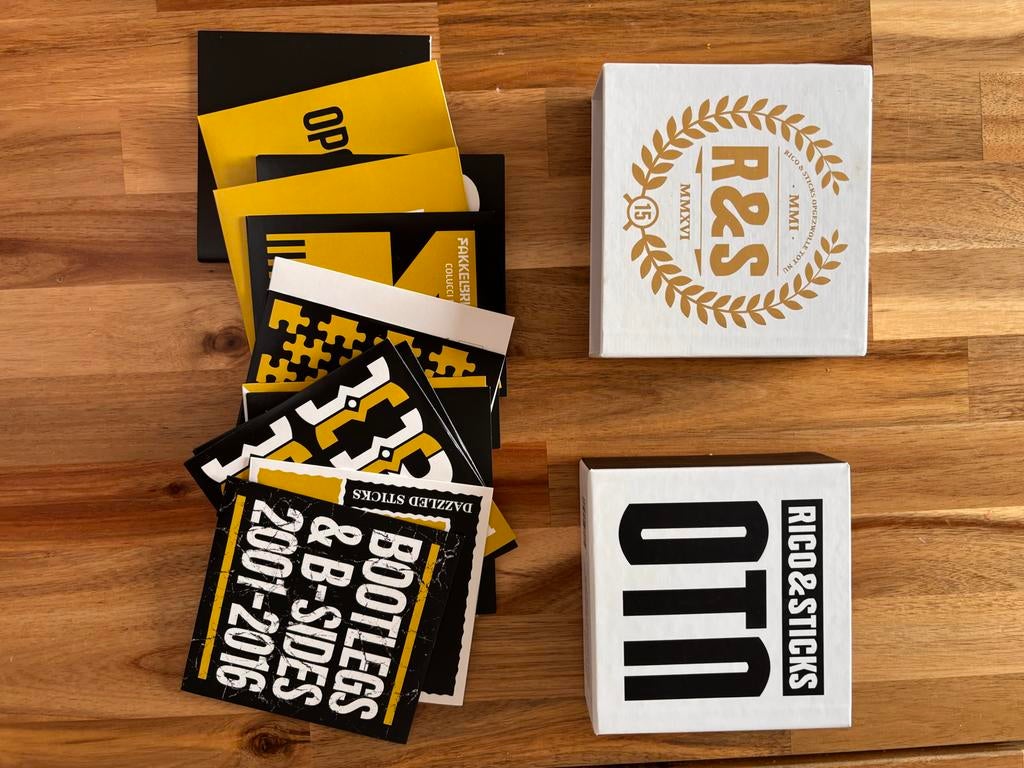 Rico & Sticks Opgezwolle Tot Nu Boxset (2001-2016), Cd's en Dvd's, Cd's | Hiphop en Rap, Ophalen of Verzenden, 2000 tot heden