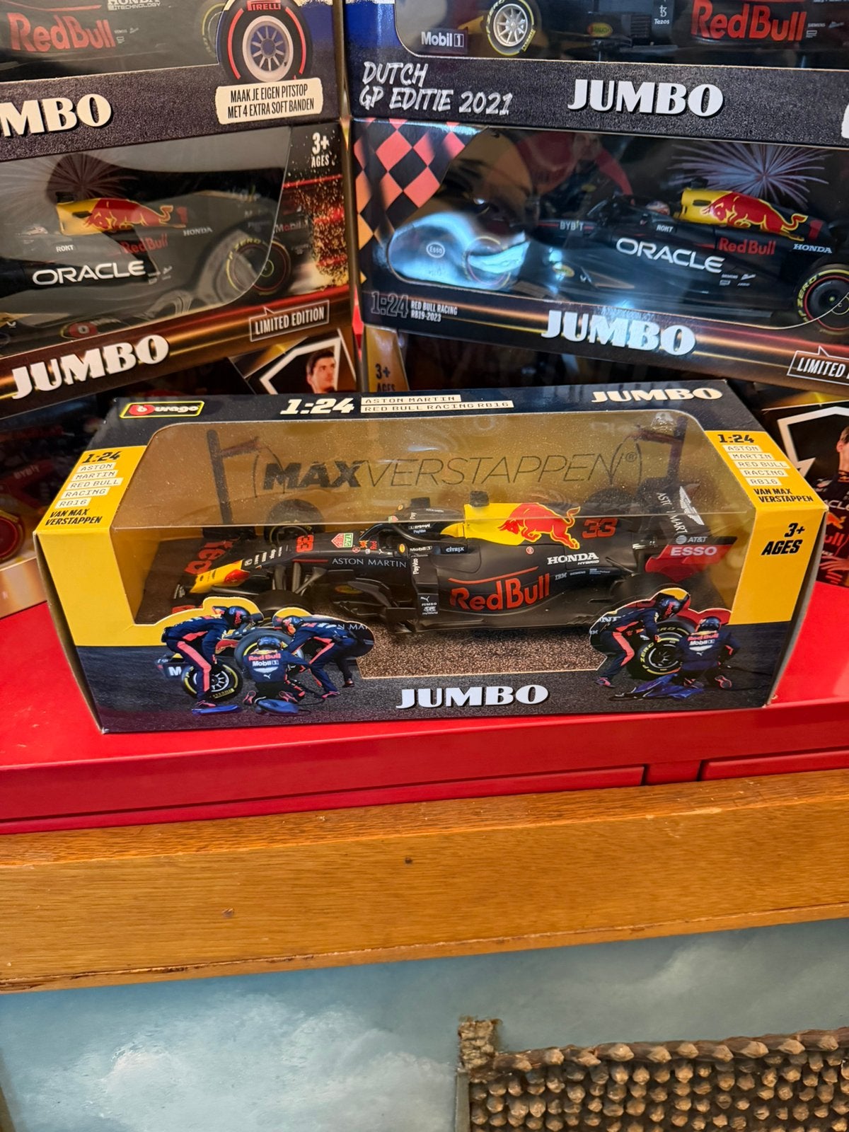 Jumbo Max Verstappen, Ophalen of Verzenden, Zo goed als nieuw, Bburago