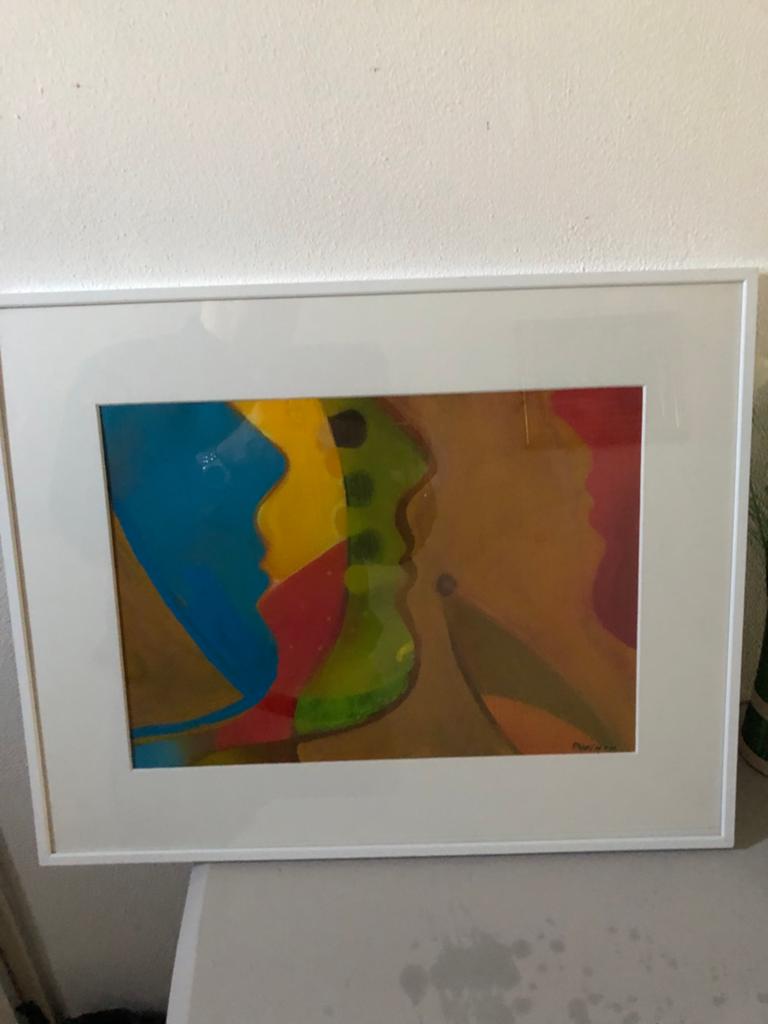 Schilderij P. Heinen uit Weurt bij Nijmegen, Ophalen of Verzenden