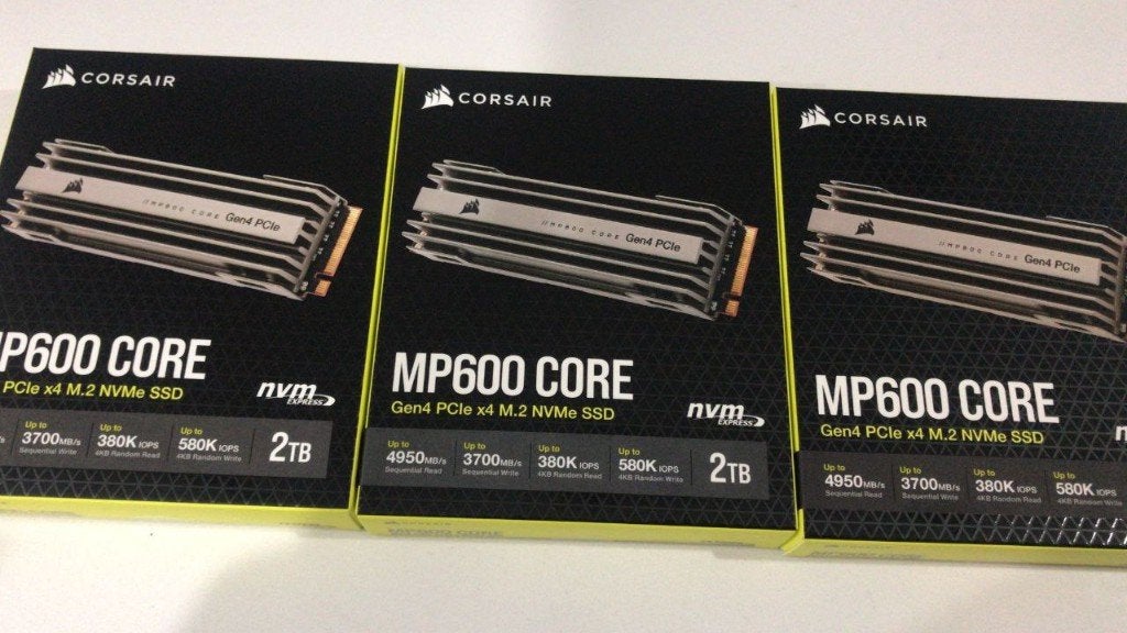 Corsair MP600 CORE 2TB SSD – New, Ideal for PS5, Verzenden, Nieuw