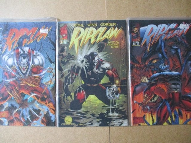 ad000097 ripclaw comic engels, Meerdere comics, Ophalen, Gelezen, Overige gebieden