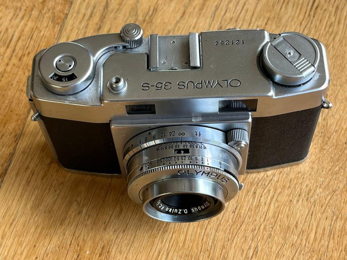 OLYMPUS - 35 S. c 1955, Ophalen of Verzenden, Gebruikt, Compact, Olympus