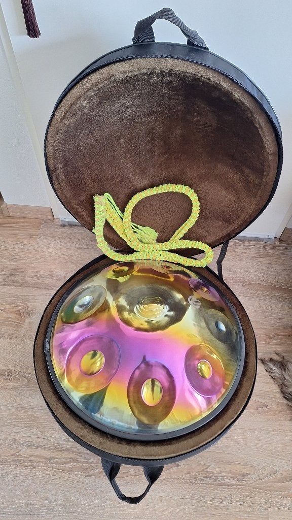 Arsha Handpan met travel case, Ophalen, Zo goed als nieuw, Melodische percussie