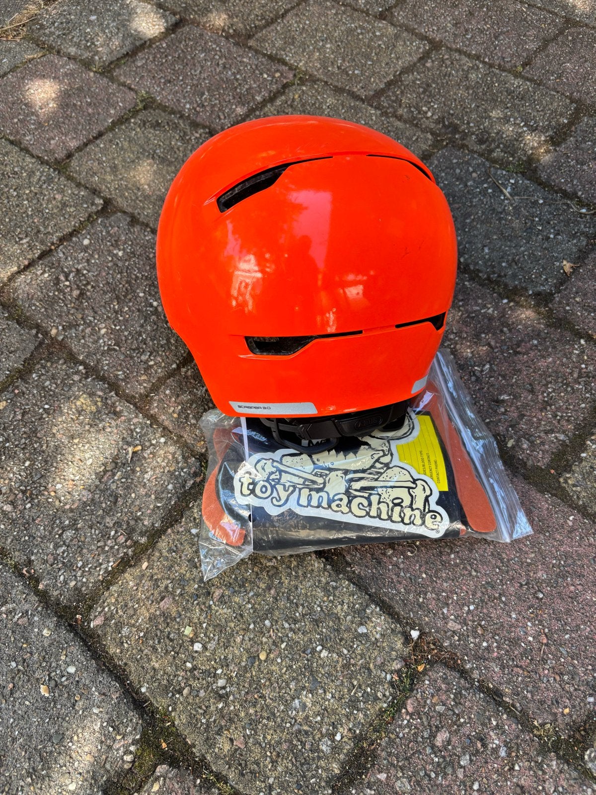 3x ABUS skate schaats fiets helm oranje maat S, Fietsen en Brommers, Fietsaccessoires | Fietshelmen, Ophalen of Verzenden, Nieuw