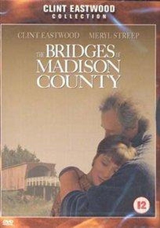 DVD The Bridges of Madison County - Clint Eastwood, Engels, Nederlands, Zo goed als nieuw, Vanaf 12 jaar