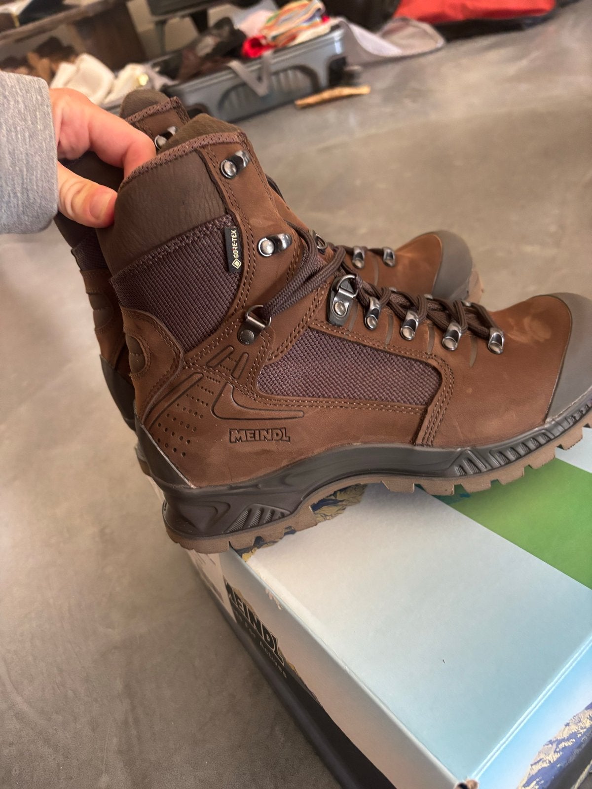 Meindl Gevechtslaars C3 GTX- Bruin maat 40 (Nieuw), Sport en Fitness, Bergsport en Wandelen, Verzenden, Nieuw, Schoenen