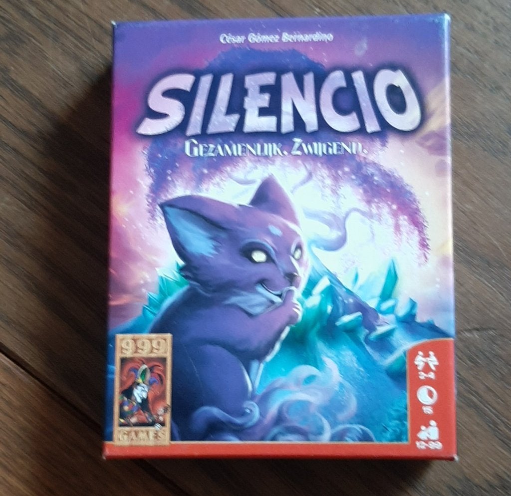 Silencio kaartspel, Een of twee spelers, Ophalen, Zo goed als nieuw, 999 Games