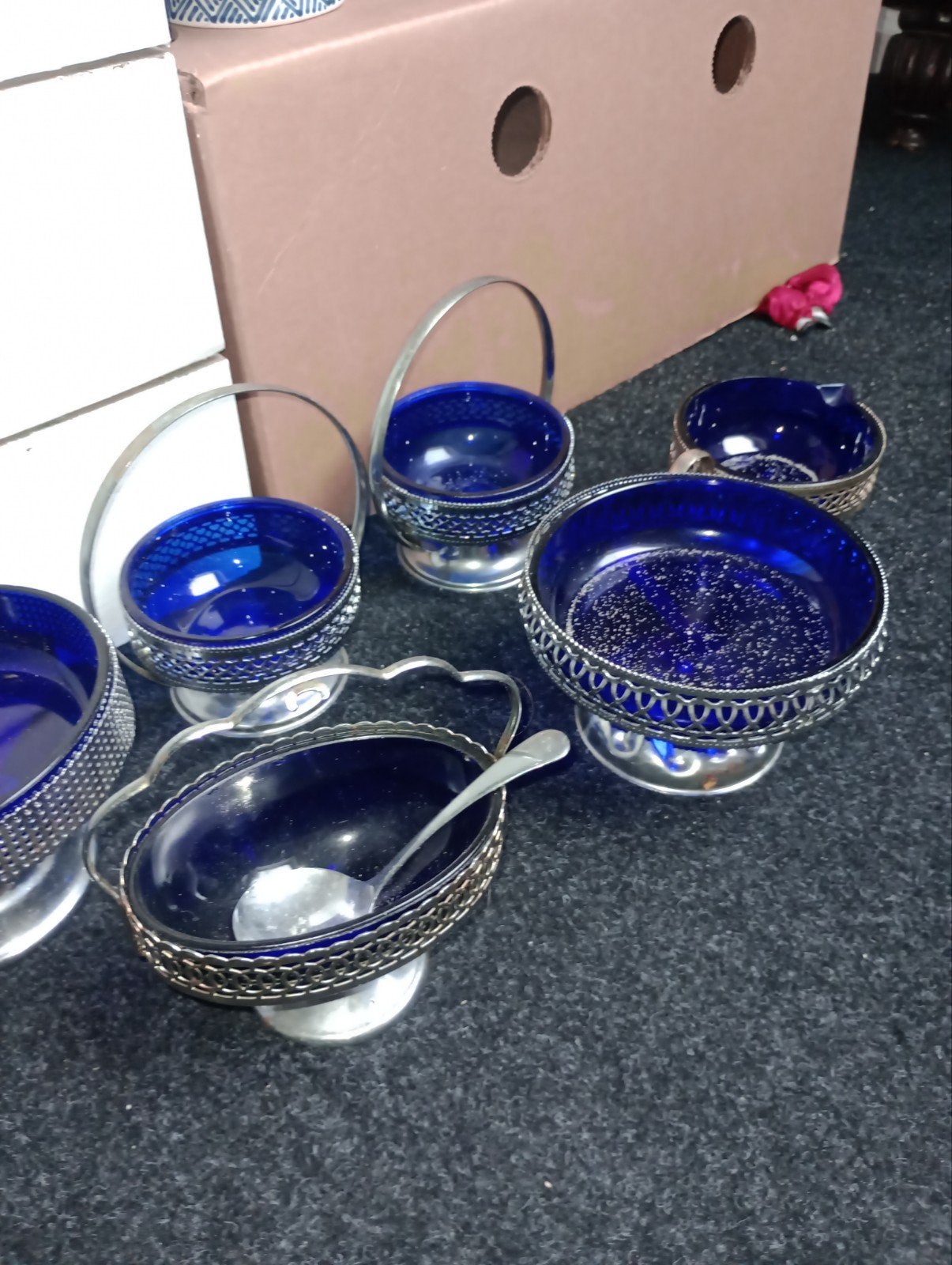 kobalt blauw zie foto s, Ophalen of Verzenden, Overige typen