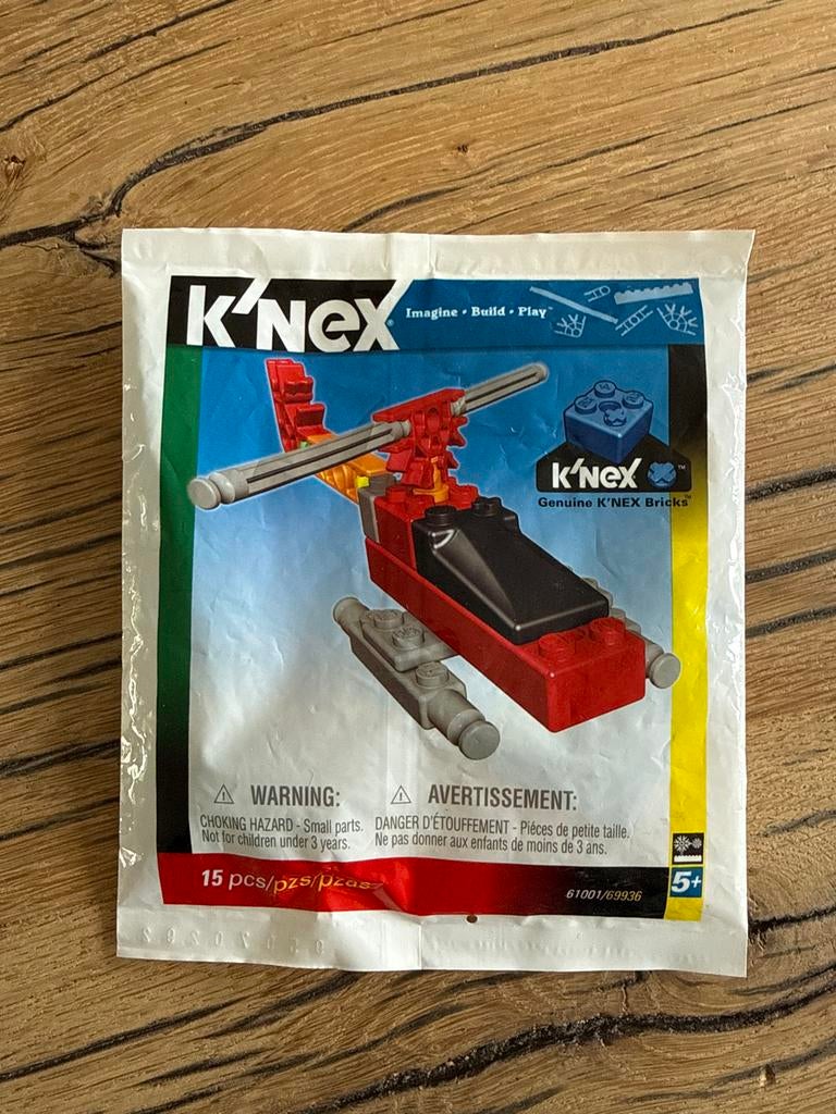K'nex Bouwpakket Vliegtuigje - Nieuw in verpakking, Kinderen en Baby's, Ophalen of Verzenden, Nieuw, K'nex