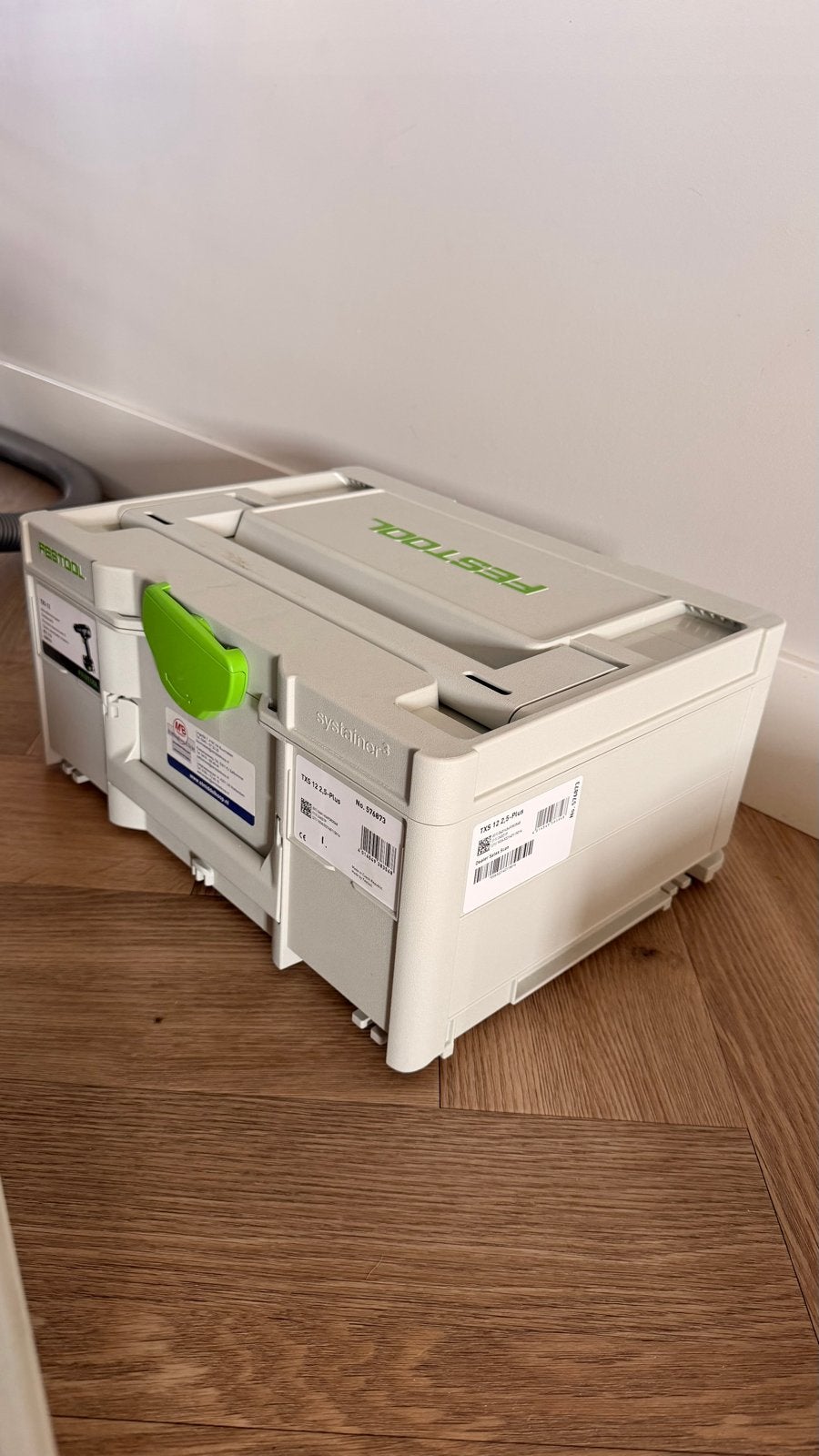Festool Systainer CXS/TXS 12 2.5-Plus (leeg), Ophalen of Verzenden, Zo goed als nieuw