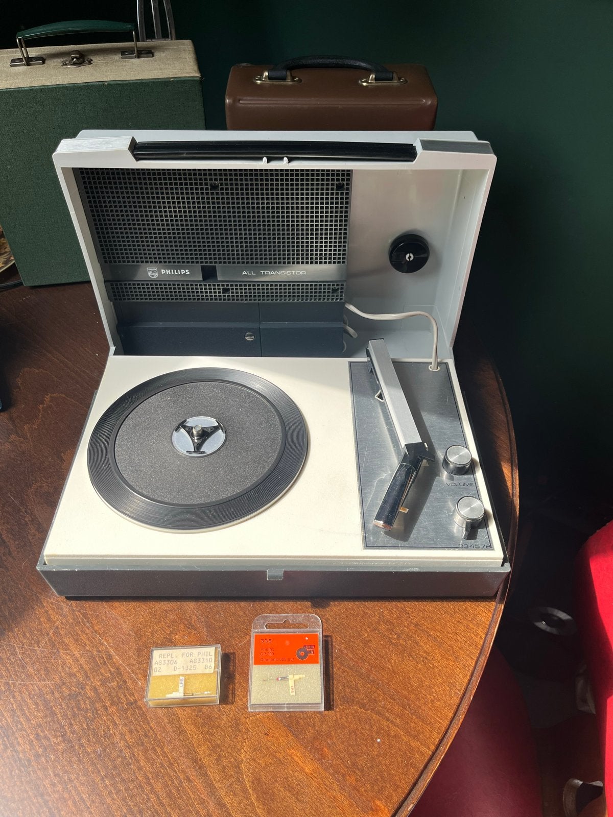 Vintage Philips Platenspeler (All Transistor), Audio, Tv en Foto, Platenspelers, Gebruikt, Platenspeler, Philips, Ophalen of Verzenden