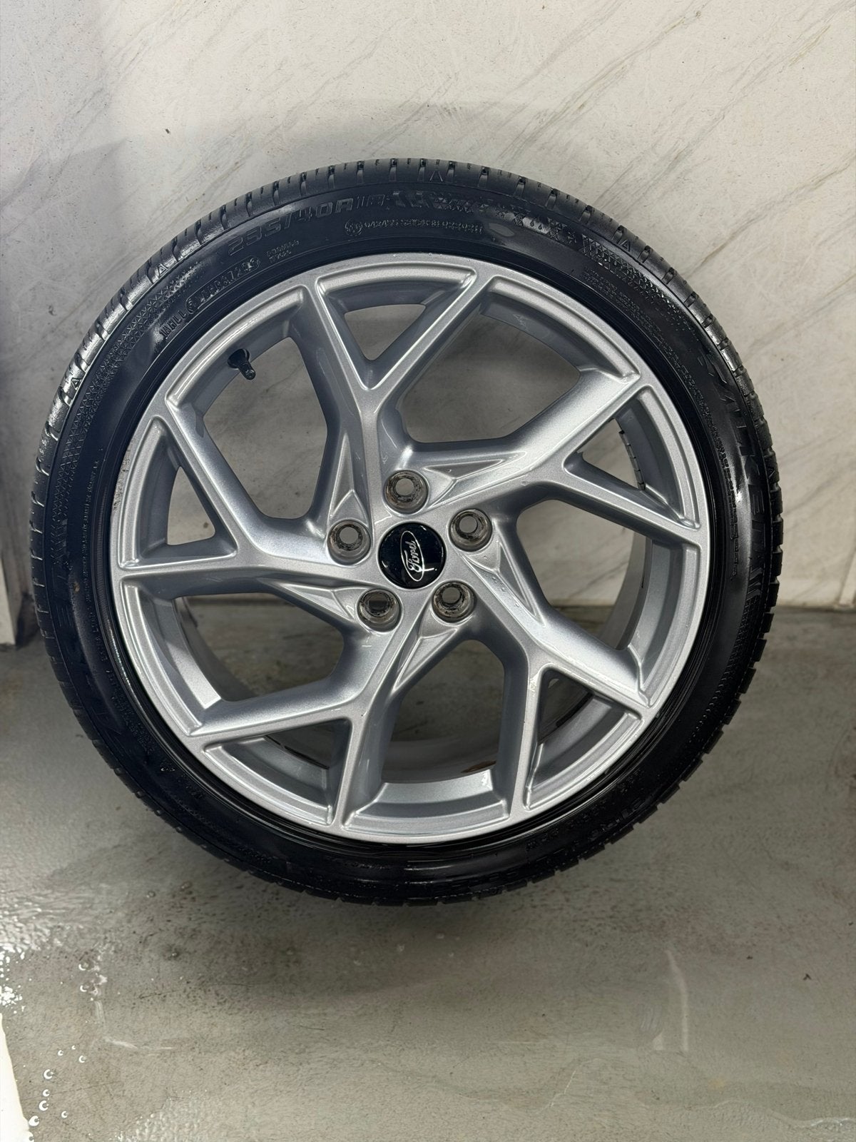 Ford Focus st 18 inch velgen met All Season banden, Auto-onderdelen, Banden en Velgen, Ophalen, Gebruikt, Banden en Velgen, 17 inch