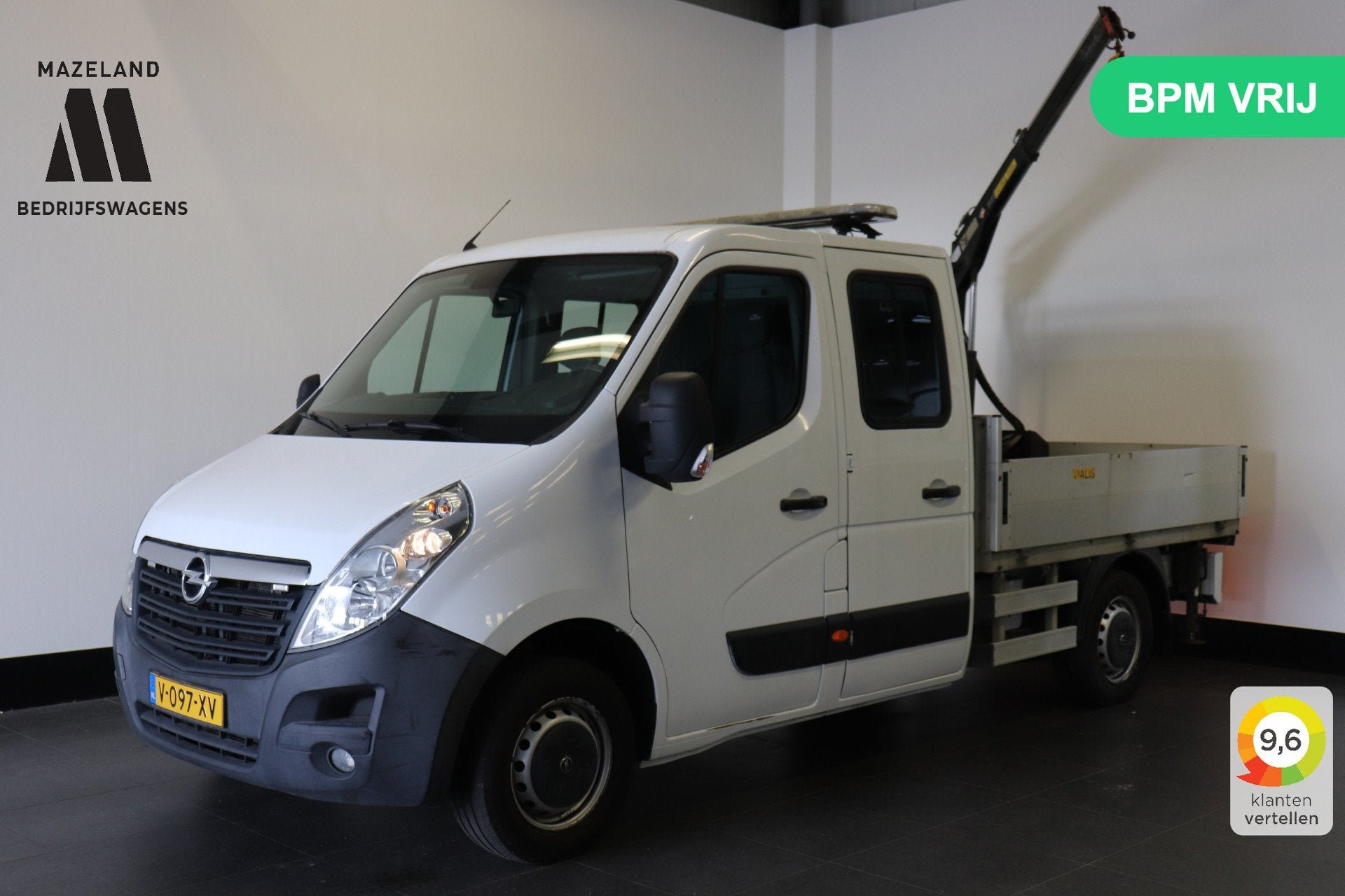 Opel Movano 2.3 CDTI BiTurbo L2 Openlaadbak - Airco - Navi -, Voorwielaandrijving, 145 pk, Stof, Gebruikt