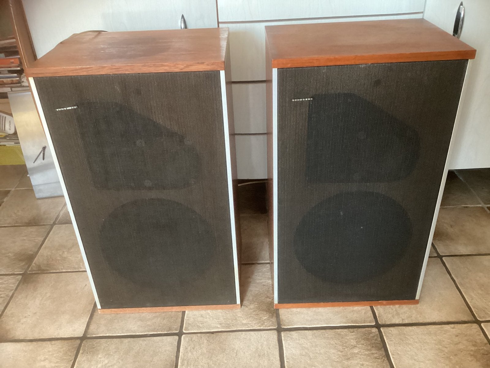 Tandberg TL 5020 luidsprekers, Vloerstaande luidspreker, Gebruikt, 60 tot 120 watt, Ophalen