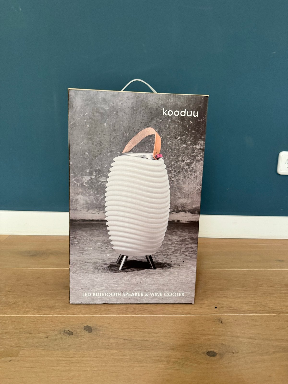 Kooduu Synergy 35S LED Bluetooth Speaker & Wijnkoeler, Ophalen, Wit, Overige merken, Kunststof