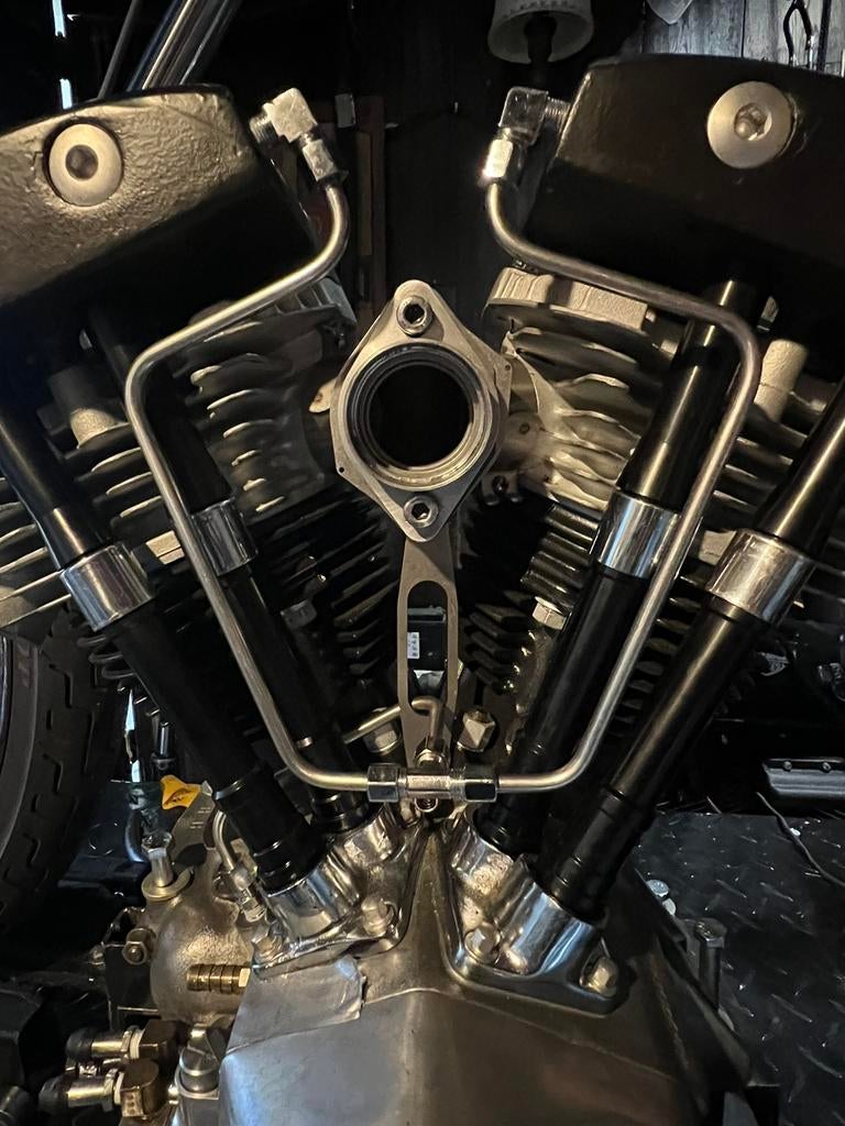 Dippert Shovelhead zwarte pushrod covers, nieuw, Ophalen of Verzenden, Nieuw