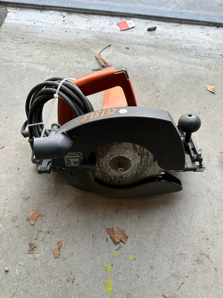 Fein Cirkelzaag - Krachtige en Betrouwbare Zaag, Ophalen, Gebruikt, Cirkelzaag, 600 tot 1200 watt
