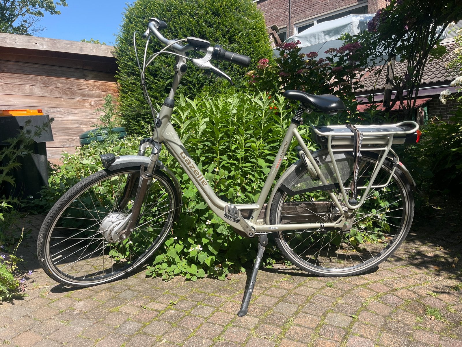 Gazelle elektrische fiets., Ophalen, Gebruikt, 51 tot 55 cm, 50 km per accu of meer