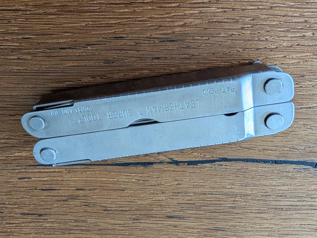 Vintage Leatherman Super Tool multitool, Ophalen of Verzenden, Zo goed als nieuw