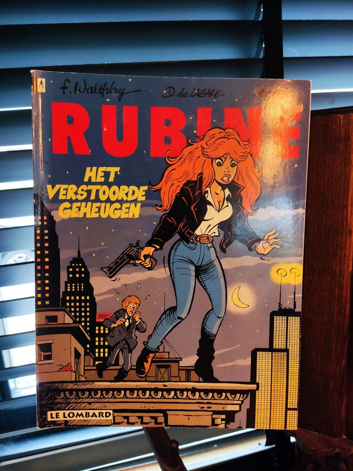 rubine, Eén stripboek, Ophalen of Verzenden, Gelezen