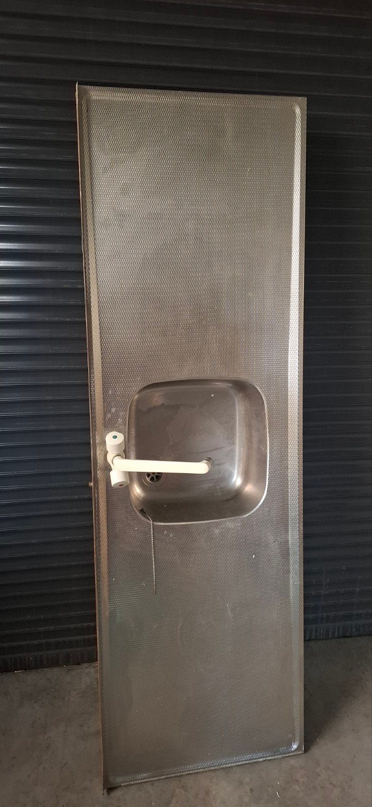 Aluminium aanrechtblad buitenkeuken, Huis en Inrichting, Ophalen, 50 tot 75 cm, 150 tot 200 cm, Minder dan 100 cm