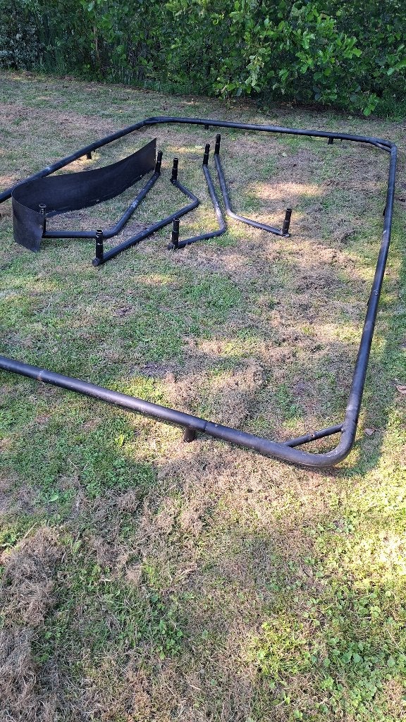 Trampoline, Kinderen en Baby's, Speelgoed | Buiten | Trampolines, Ophalen, Gebruikt