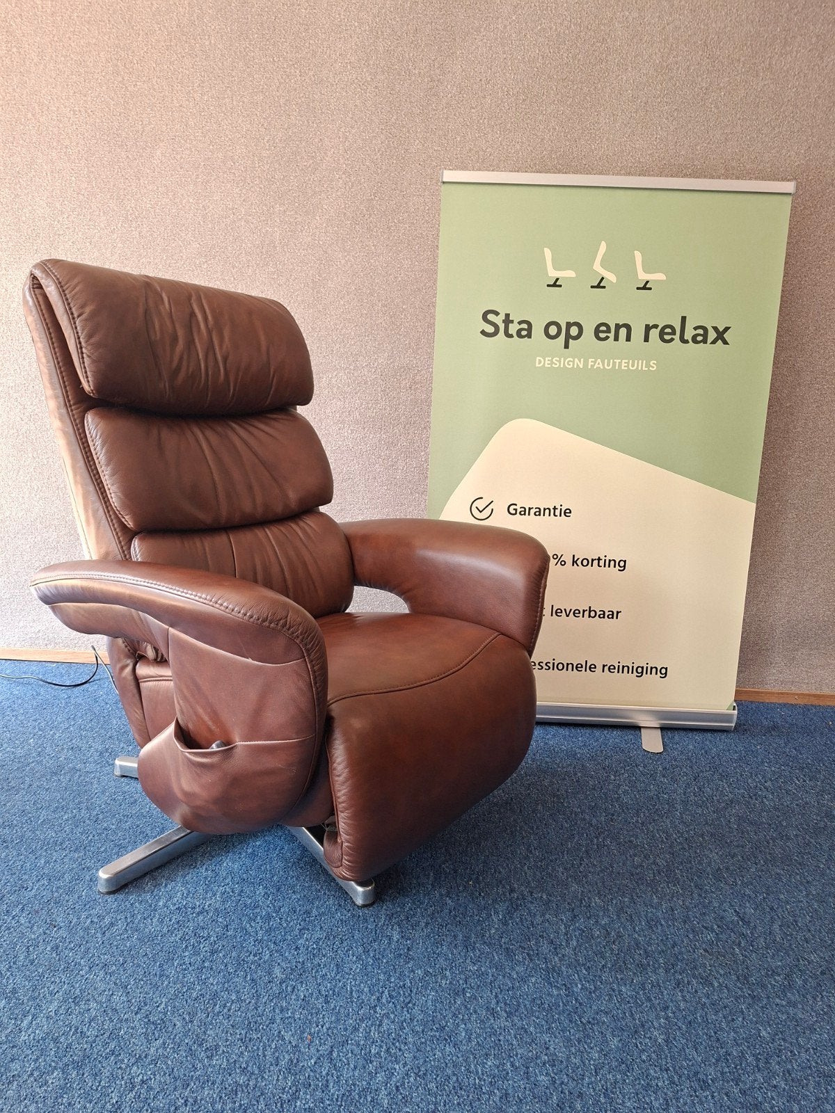 Sta op relax fauteuil Meubelzorg Sublime Zo goed als nieuw