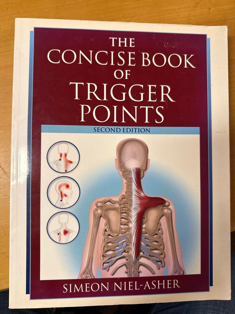 The Concise Book of Trigger Points - Tweede Editie, Boeken, Gezondheid, Dieet en Voeding, Zo goed als nieuw, Gezondheid en Conditie