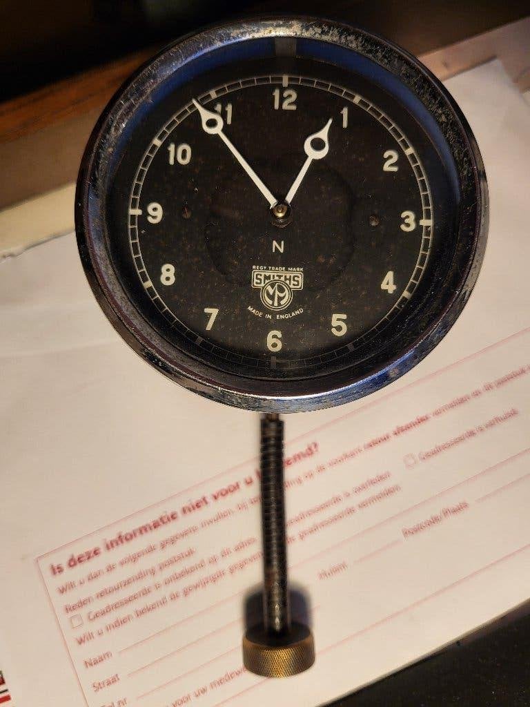 Vintage Smiths Auto Klok - Made in England, Ophalen of Verzenden