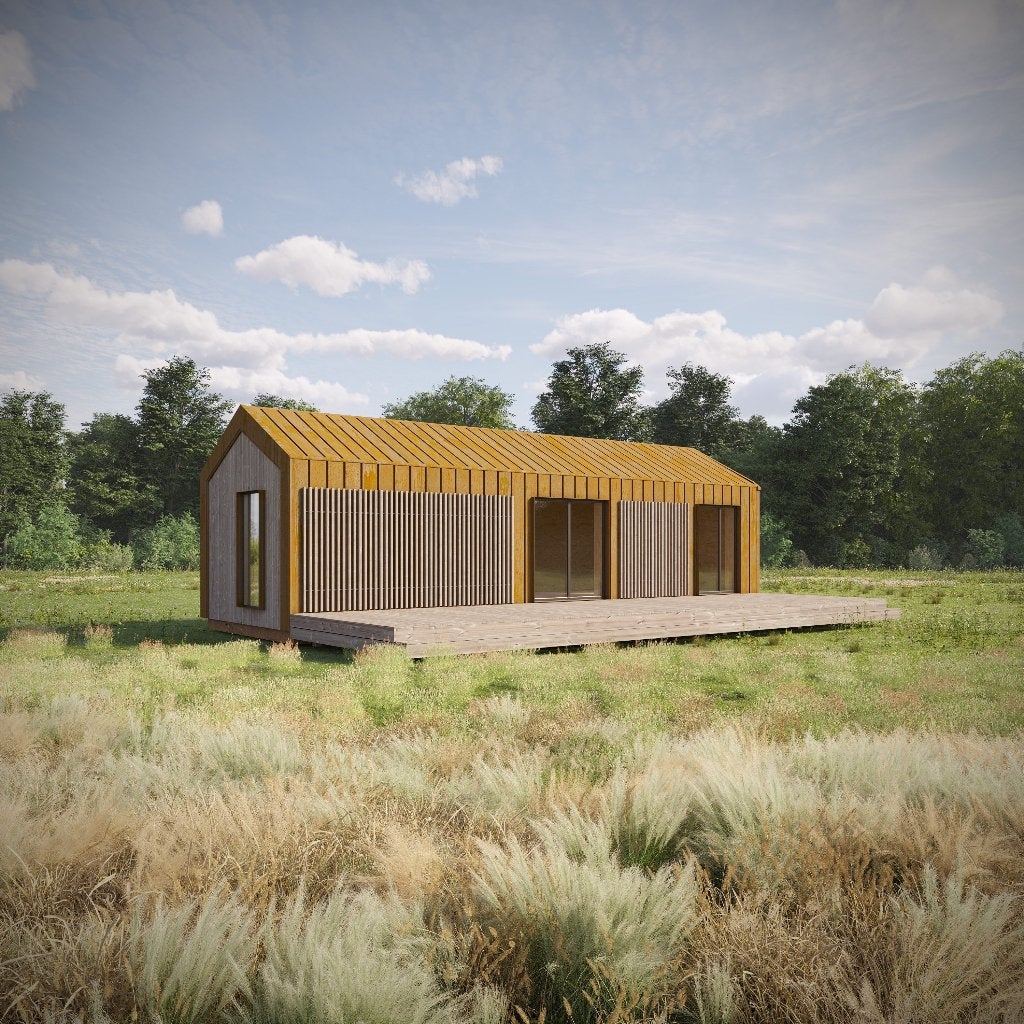 Luxe prefab woning van 48 m² | Instapklaar geleverd, Huizen en Kamers, Recreatiewoningen te koop, 48 m², Utrecht, 1 slaapkamers