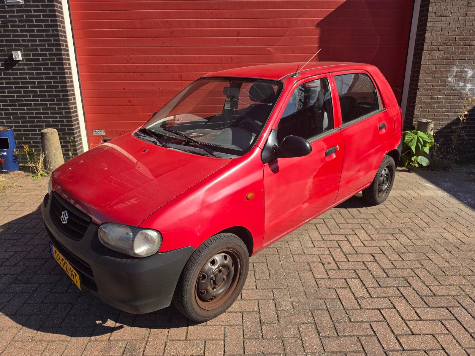Suzuki Alto 1.1 16V 5d AGS 2005 Rood nieuwe apk, Auto's, Suzuki, Voorwielaandrijving, 750 kg, 4 cilinders, 4 stoelen
