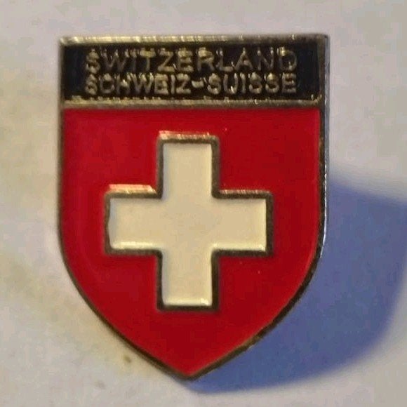 Switzerland Schweiz-Suisse Speldje Pin (collectie scouting), Verzamelen, Speldjes, Pins en Buttons, Ophalen of Verzenden, Gebruikt