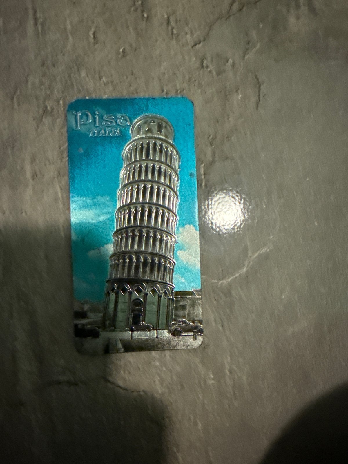 Magneet Toren van Pisa Italië, Verzamelen, Overige Verzamelen, Ophalen of Verzenden, Gebruikt