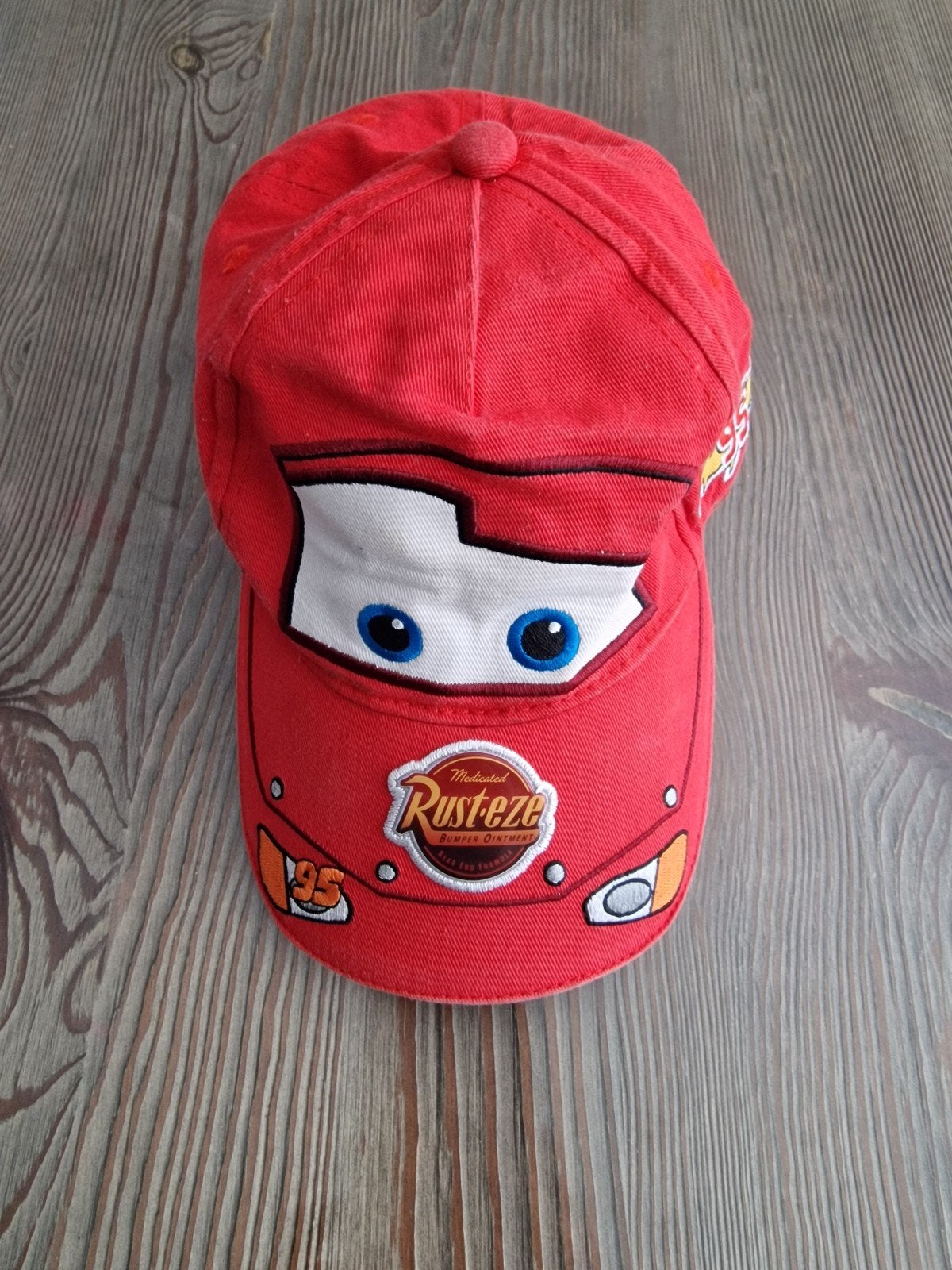 Cars kinderpet - Bliksem McQueen, Kinderen en Baby's, Babykleding | Petten en Hoeden, Ophalen, Gebruikt, Disney Cars, Pet